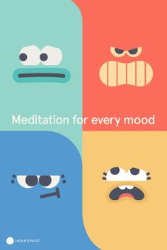 Emotion Graphic Design, Headspace Illustration, Calm Graphic Design, Patience Illustration, Emotions Illustration, Emotion Design, Headspace App, Graphic Design Character, Ip Design