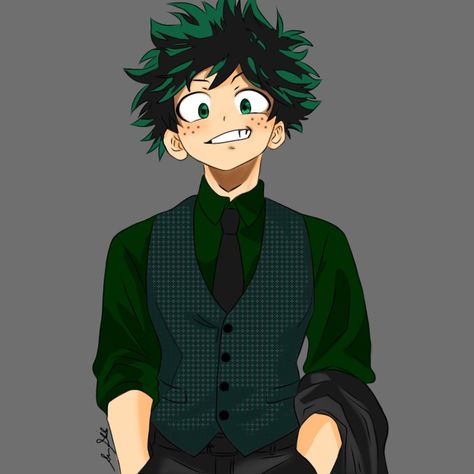 Deku In A Suit, My Hero Academia Izuku Midoriya, My Hero Academia Izuku, Princess Decorations, Villain Deku, Izu, Izuku Midoriya, My Hero, Hero Academia