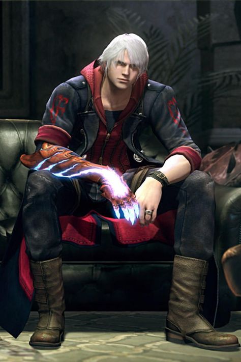 Devil May Cry Nero, Nero Devil May Cry, Nero Sparda, Dmc Nero, Nero Dmc, Devil May Cry 4, Character Actions, Foto Top, Ps5 Games