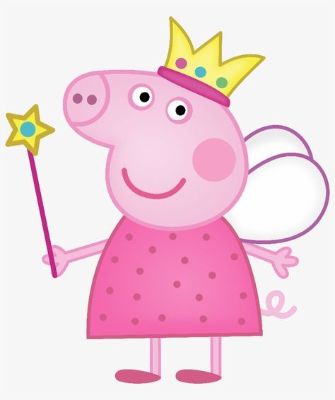 Peppa Pig Princess Pepa Pig Cake Topper Printable, Pepa Pig Birthday Cake, Peppa Pig Party Games, Peppa Pig Png, Peppa Pig Pictures, Peppa Pig Imagenes, Peppa Pig Cartoon, Peppa Pig Cake Topper, Peppa Pig Wallpaper