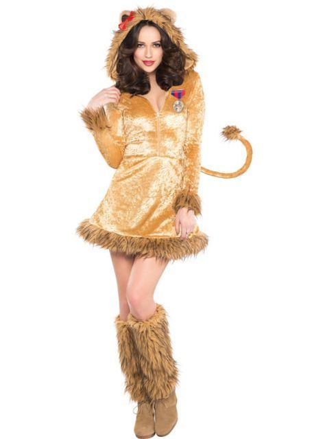 Lion women's costume Lion Fancy Dress, Lioness Costume, Cowardly Lion Costume, Party City Costumes, Halloween City, Ladies Fancy Dress, Lion Costume, Cowardly Lion, Halloween Costume Shop