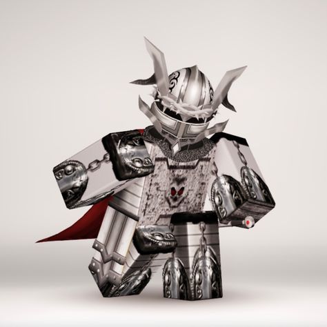 Knight Roblox Avatar, Roblox R6 Fits, R6 Roblox Avatars, R6 Fits, Samurai Clothing, Roblox R6, Roblox Character, Skin Roblox, Cat Drawing Tutorial