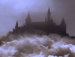 Castle In The Clouds, Famous Castles, Gothic Steampunk, A Castle, In The Clouds, Arte Horror, The Castle, White Photo, Magical Places