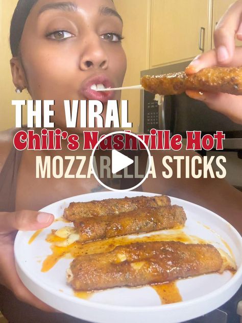 Lemon8 · The Viral Nashville hot Mozzarella sticks  · @Gourmetlashay Nashville Hot Mozzarella Sticks, Mozzarella Cheese Sticks, Nashville Hot, String Cheese, Mozzarella Sticks, Cheese Sticks, Cajun Seasoning, Cayenne Peppers, Smoked Paprika