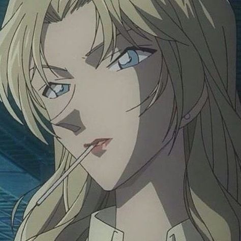 Vermoth - detective Conan Vermouth Conan, Anime Detective, Vermouth, Detective Conan, Detective, Anime