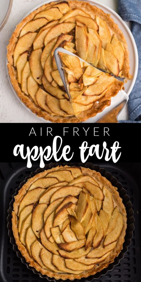 Airfryer Apple Cake Recipes, Air Fryer Apple Desserts, Granny Smith Apples Recipes, Easy Apple Tart, Mini Apple Tarts, Apple Tart Recipe, Frangipane Tart, Apple Recipes Easy, Apple Tart