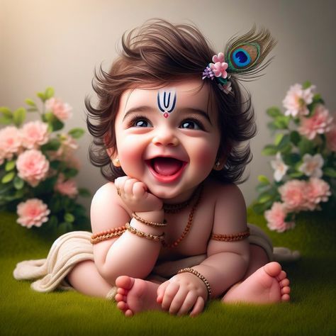 Bal Krishna Photo Cute, Balgopal Images, Krishna Baby Images, Baal Krishna Images, Smile Krishna, Bal Krishna Wallpaper, Bal Krishna Images, Kanha Photo, Baby Krishna Cute Pic