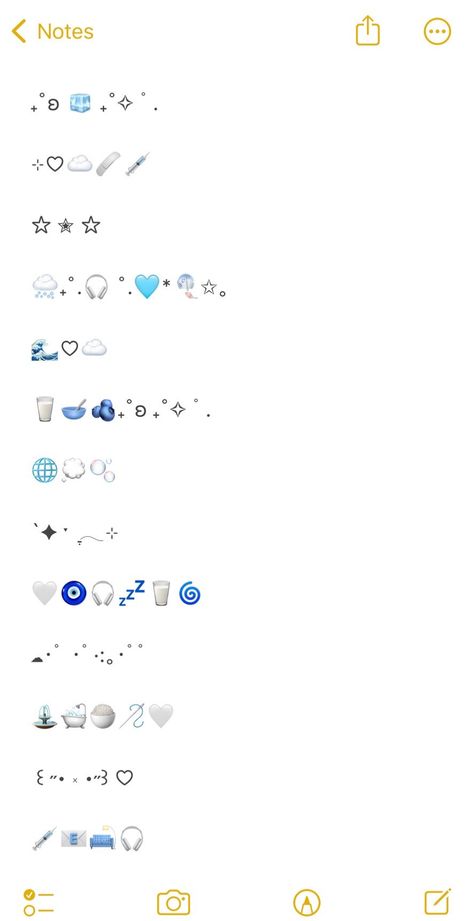 Aesthic Bio Instagram, New Year Emoji Combinations, Coastal Granddaughter Emojis, Blue Emoji Combos, Blue Emoji Combinations, Combo Emoji, Best Emoji, Aesthetic Emoji, Cute Emoji Combinations