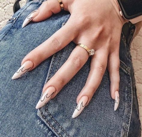 Rave Nails, Maquillage On Fleek, Simple Acrylic Nails, Nail Swag, Cute Gel Nails, Minimalist Nails, Fire Nails, Chic Nails, Dope Nails