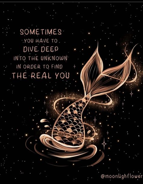 @moonlighflower Mermaid Quotes, Mermaid Pictures, Self Healing Quotes, Minimalist Tattoos, Mermaid Life, Mermaid Art, Healing Quotes, New Perspective, Wise Quotes