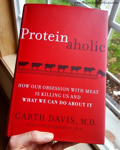 A review of Proteinaholic by Dr. Garth Davis - why eating too much animal protein is slowly killing us, and what to do about it Dr Garth Davis, Garth Davis, Eating Too Much, Animal Protein, Health Books, Book Suggestions, Reading Material, Self Help Books, Book Inspiration