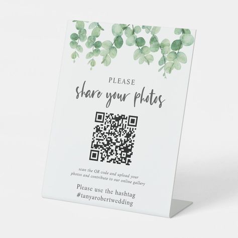 Dusty Sage Wedding Decor, Sage Green And Grey Wedding Theme, Olive Wedding Theme Decor, Sage Wedding Favors, Sage Green Wedding Shower Ideas, Sage Green Wedding Theme Color Palettes, Wedding Qr Code Sign, Sage Green Wedding Centerpieces, Safe Green Wedding