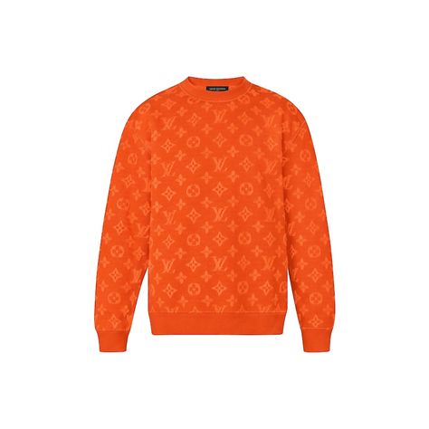 T-shirts, Polos and Sweatshirts Collection for MEN | LOUIS VUITTON ® Louis Vuitton Sweatshirt, Louis Vuitton Sweater, Louis Vuitton Orange, Mens Monogram, Louis Vuitton Hat, Rich Clothes, Louis Vuitton Cap, Jacquard Sweater, Designer Items