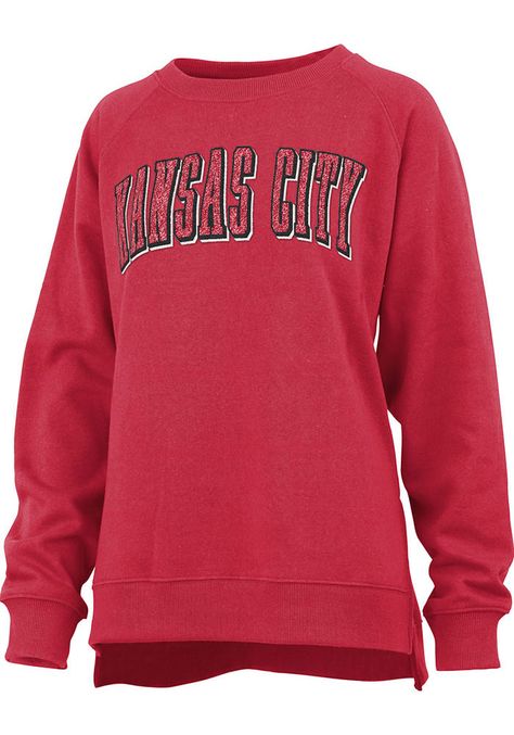 Make your way to the big game in this Kansas CityWomens Red  Crew Sweatshirt! This Kansas City Long Sleeve Sweatshirt features a embroidered. Stay warm and comfortable with this Womens Kansas City Local Stuff Shop Kansas City Crew Sweatshirt. Side vent slits, Longer length in the back, Finished hem, Ribbed cuff sleeves, 60% COTTON / 40% POLYESTER, 4 Utah Utes, Nc State Wolfpack, Mississippi State Bulldogs, Texas Tech Red Raiders, Red Raiders, Cincinnati Bearcats, Texas Tech, Information Design, Ohio State Buckeyes