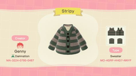 Grunge Acnh Clothes, Animal Crossing Dress Pattern, Acnh Band Shirts, Acnh Shirt Designs, Acnh Designs Clothing, Bunny Island, Ac Room, Animal Crossing Music, Acnh Outfits