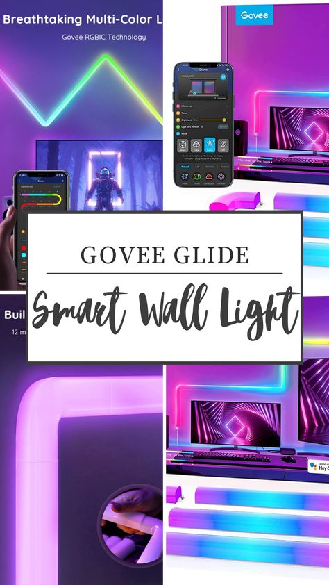 Govee Led Light Ideas, Tv Bedroom, Gaming Tv, Thigh Bands, Lace Bands, Light Works, Leg Bands, Led Light Bar, Light Music