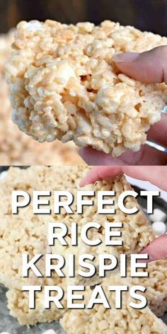 Rice Crispy Treats Recipe, Shugary Sweets, Krispie Treats Recipe, Rice Recipes For Dinner, Perfect Rice, Rice Krispies Treats, Krispies Treats, Rice Crispy Treats, India Food