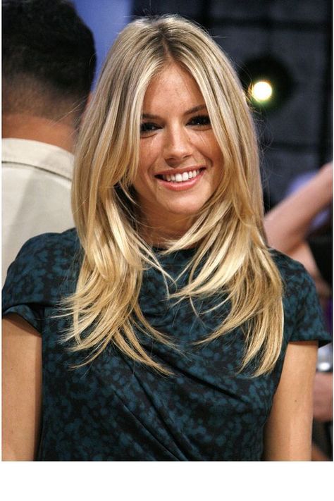 Sienna Miller Hair, New Trendy Hairstyles, Long Face Hairstyles, Brown Blonde Hair, Long Blonde, Hair Blonde, Hairstyles For Long Hair, Easy Hairstyles For Long Hair, Long Blonde Hair