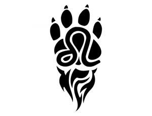 Leo Paw Print Leo Designs Tattoo, Lion Paw Tattoo, Leo Symbol Tattoos, Leo Sign Tattoo, Lion Zodiac, Zodiac Signs Leo Tattoo, Leo Symbol, Leo Zodiac Tattoos, Leo Tattoo Designs