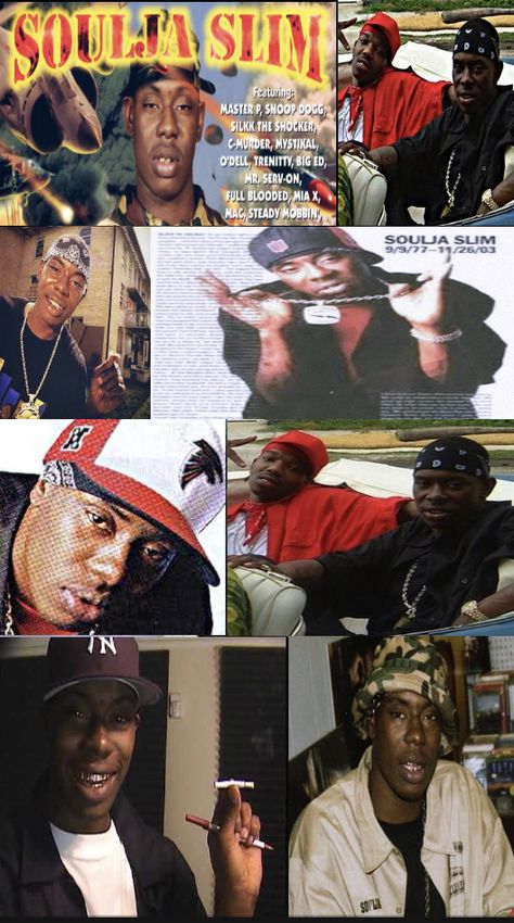 Soulja Slim, Nwa 90s Wallpaper, 90s Rap Collage, Nwa 90s Wallpaper Pc, Common Rapper 90s, No Limit Records, Kris Kross, 90s Rappers, Joker Images