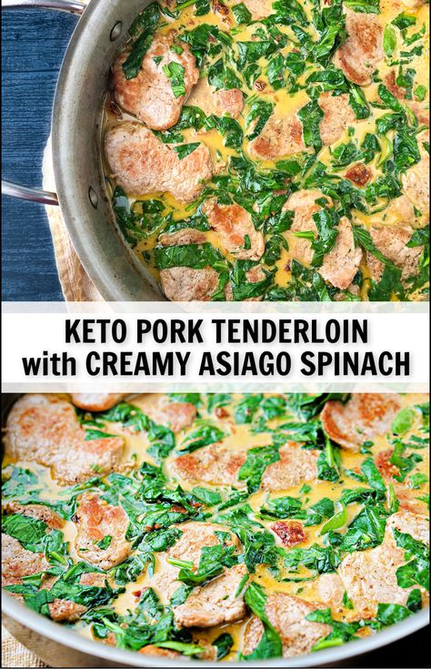 Keto Pork Tenderloin, Low Carb Skillet, Pork Medallion Recipes, Pork Tenderloin Medallions, Keto Pork, Pork Medallions, Low Carb Pork, Asian Pork, Goat Cheese Recipes