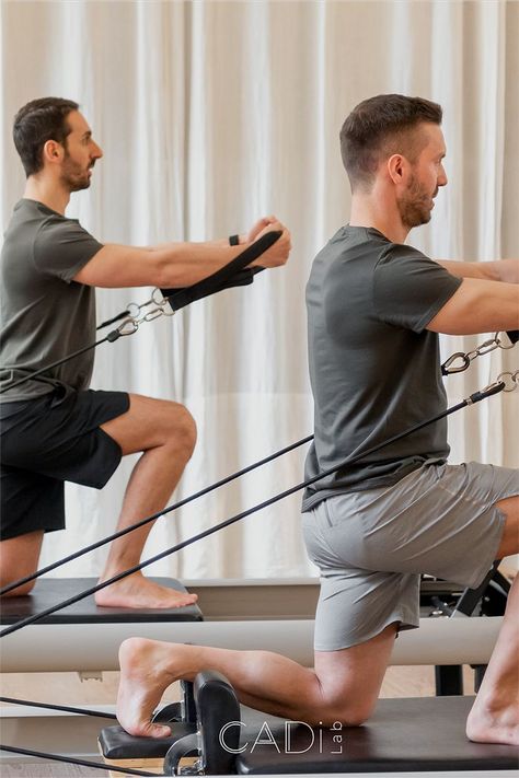 Pilates For Men, Pilates Equipment, Winter Wellness, Joseph Pilates, Winter Workout, 30 Day Fitness, Buddy Workouts, 30 Day Workout Challenge, Resistance Band Exercises