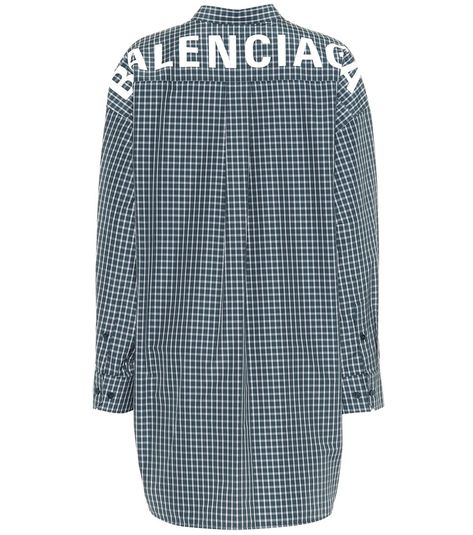 Oversized Checked Shirt, Balenciaga Shirt, Png Clothes, Vintage Chanel Bag, Blue Check, Check Shirt, Alternative Fashion, Luxury Shoes, Cotton Tops