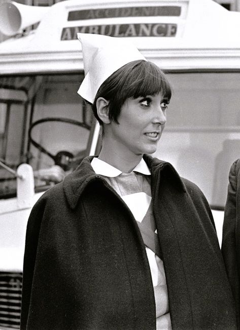 Anita Harris on the set of Carry On Doctor, 1967. Anita Harris Carry On, Carry On, Portrait Photography, Photography