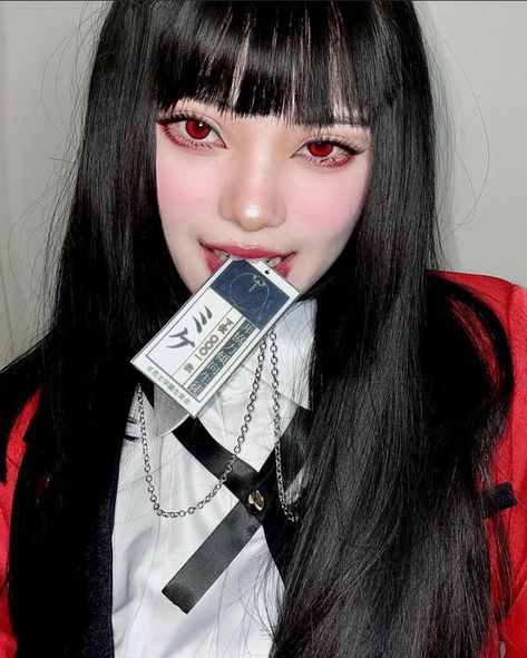 Kakegurui Cosplay, Cosplay Pictures, Body Types Women, Cosplay Inspiration, Anime Makeup, Yumeko Jabami, Amazing Cosplay, Cute Cosplay, Cosplay Makeup