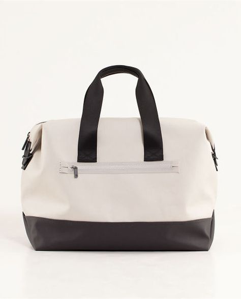 Instead of buying a bevy of bags, invest in this multiuse, durable canvas one that can go from Zumba to a weekend trip. It's sized to meet carry-on requirements, and there's even a padded pocket to hold your tablet. Everyday Gym Bag, $98, Lululemon. Bags Lululemon, Cute Gym Bag, Lulu Bag, Workout Bag, Womens Gym Bag, The Lone Ranger, Mk Handbags, Find Money, Workout Attire