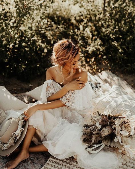 Kelly Tucker (@kellytckr) • Instagram photos and videos Romantic Sleeves, Willowby By Watters, Bohemian Gown, By Watters, Off The Shoulder Sleeves, Godet Skirt, Illusion Tulle, Bridal Salon, Bride Tribe