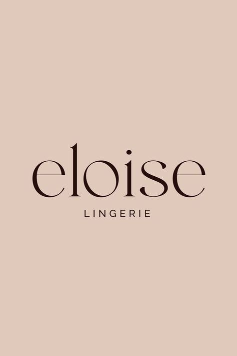 Women Clothing Brand Logo Design Ideas, Lingerie Logo Ideas, Elegant Logo Inspiration, Lingerie Branding, Fashion Store Logo, High End Logo, Classy Branding, High End Branding, Logo Submark