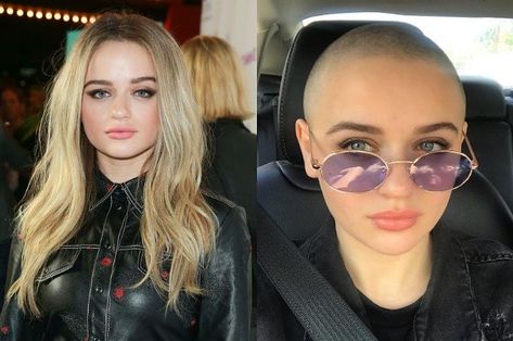 The Big Chop, Long Hair Cut Short, Bald Head Women, Shaved Head Women, Shave My Head, Slender Man, Celebrities Before And After, Super Short Hair, Bald Women