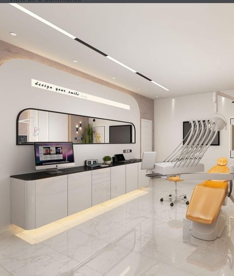 Dental Office Cabinets, Dental Sterilization Area, Dental Office Sterilization Room, Futuristic Dental Clinic, Dental Office Design Sterilization, Dental Cabinet, Dental Office Decor, Clinic Interior Design, Dental Office Design