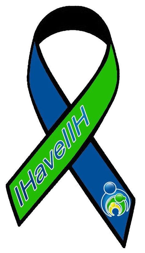 I have IH Intercranial Hypertension, Iih Awareness, Migraine Help, Awareness Ribbon, Invisible Illness, The Hope, Awareness Ribbons, Brain Health, Chronic Illness