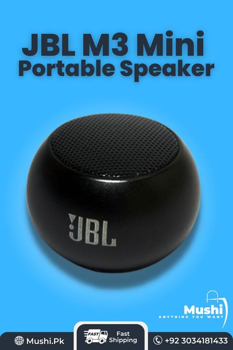 JBL M3 Mini Portable Speaker Portable Bluetooth Speakers, Mini Bluetooth Speaker, Speaker Bluetooth, Bluetooth Speakers Portable, Portable Speaker, Bluetooth Speakers, Wireless Speakers, Amazon Echo, Echo Dot