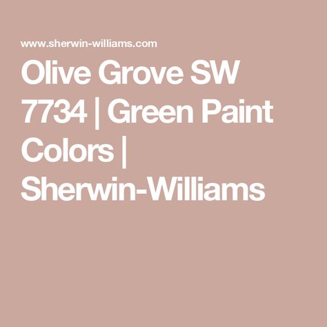 Olive Grove SW 7734 | Green Paint Colors | Sherwin-Williams Rocky River, Olive Grove, Green Paint Colors, Sherwin Williams Paint Colors, White Paint Colors, Paint Projects, Rock Bottom, Bath Remodel, Green Paint