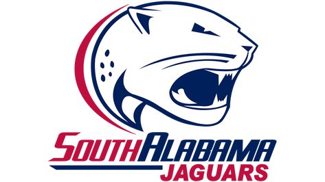 Alabama Logo, University Of South Alabama, Jaguars Football, South Alabama, Sun Belt, Usa University, College Kids, College Logo, Alabama Football