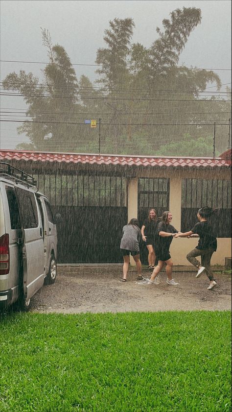 Dancing In Rain Aesthetic, Danielle Aesthetic, Playing In Rain, Dancing In The Rain Aesthetic, 2024 Resolutions, Rainy Aesthetic, Girl In Rain, Playing In The Rain, Rainy Mood