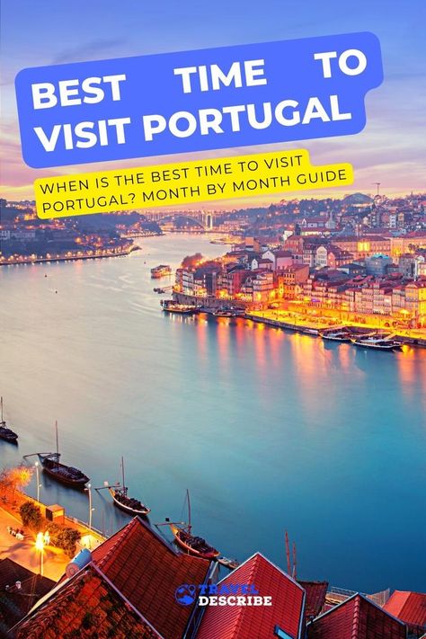 When is the Best Time to Visit Portugal? What to do in Portugal season by season - spring, summer, fall, and winter. The best time to visit Portugal depends on more than weather! In this guide, we'll cover the best time month by month, based on climate and more. 🗺️ Portugal In April, Douro River Cruise, Retirement Travel, Portuguese Culture, Douro Valley, Weather Seasons, Visit Portugal, Algarve Portugal, Portugal Travel