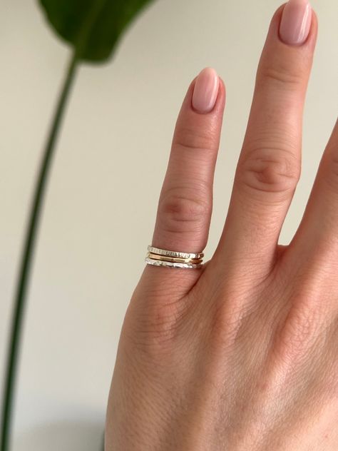 9ct Gold Pinky Ring – Sapphire and Rose Jewellery Gold And Silver Ring Stack, Silver And Gold Ring Stack, Pinky Ring Stack, Silver And Gold Rings Together, Gold Silver Jewelry Mix Jewellery, Mixed Rings, Silver Ring Stack, Pinky Rings For Women, Pinky Rings