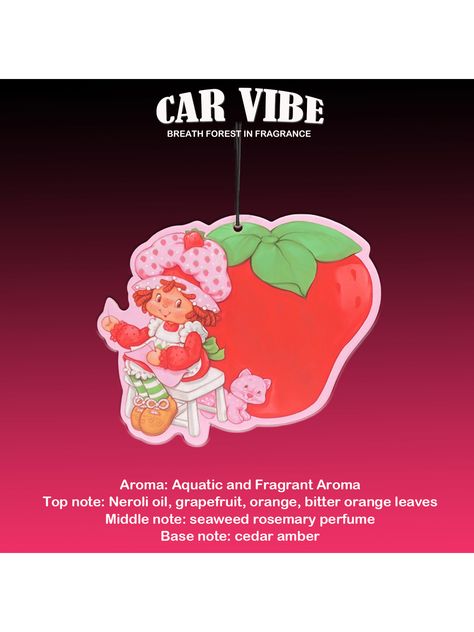 Strawberry Kitten Car Aromatherapy, Car Fragrance, Car Perfume, Rearview Mirror Hanging Decor, Car Air Fresheners, Car Interior AccessoriesI discovered amazing products on SHEIN.com, come check them out! Strawberry Car Decor, Car Items, Neroli Oil, Mirror Hanging, Car Fragrance, Car Perfume, Cute Car Accessories, Orange Leaf, Bitter Orange