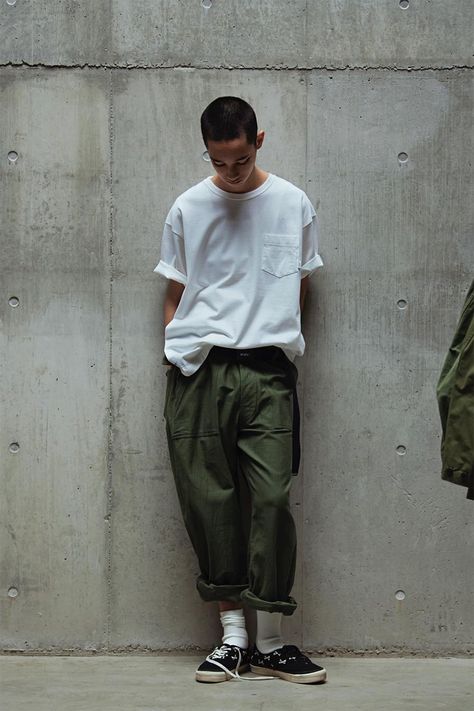 WTAPS Launches Military-Inspired "Mill" Diffusion Lone | HYPEBEAST Mens Fashion Styles, Oc Fashion, Japanese Mens Fashion, Minimalist Fashion Men, 일본 패션, Styles Ideas, Japanese Streetwear, Japanese Street Fashion, Summer Fits