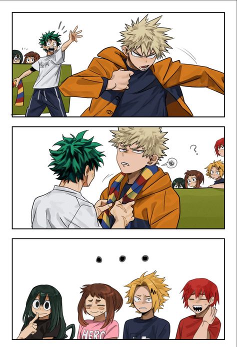 Bkdk Comics English, Wonder Duo, Anime Funny Moments, Anime Nerd, Boku No Hero Academia Funny, My Hero Academia Episodes, Big Book, Hero Academia Characters, Anime Kiss