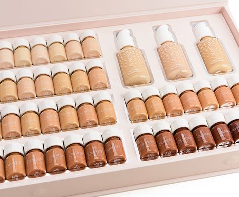 @minnah1999 ColourPop No Filter Foundation Swatches Foundation Collection, Makeup Collection Goals, Foundation Swatches, Alat Makeup, Glossy Makeup, New Cosmetics, Beauty Tips For Hair, Hair Color Ideas For Brunettes, Cosmetic Items