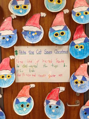 Chalk Talk: A Kindergarten Blog: Search results for christmas Pete The Cat Christmas, Cat Activities, English Journal, Pretty Little Fawn, December Kindergarten, Christmas Art For Kids, Kindergarten Christmas, December Crafts, Chalk Talk