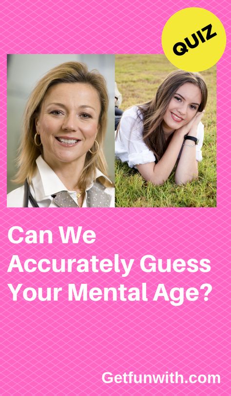 🤔 Ever wondered if your inner age matches your actual age? Find out the answer by clicking here! ⏳🔍 What Is My Mental Age Quiz, Guess My Age Quiz, Mental Age Quiz, Guess Your Age Quiz, Mental Age Test, Mental Age, Mental Health Test, Personality Quizzes Buzzfeed, Brain Quiz