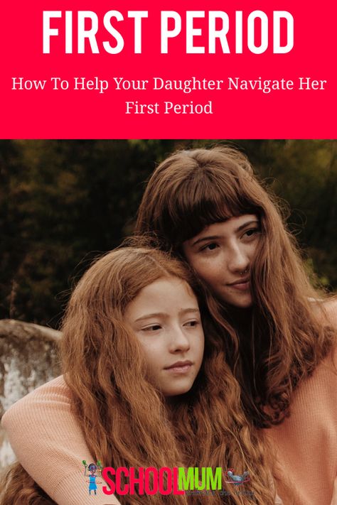 How To Navigate Your Daughter's First Period - School Mum First Period Kits, Period Kit, Oak Cabinet, First Period, Cabinet Makeover, Be Prepared, You Never Know, Divine Feminine, Parenting Hacks