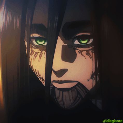 Eren Yeager, Art, Eren pfp, Eren, determined, Titan Transformation, Hairy, Green eyes, Attack on Titan, AOT, Shingeki no Kyojin, SNK, Founding Titan, Attack Titan, Titan, Rumbling, Destroy, Freedom, Yellow Light, Manga, Anime #ErenYeager #AttackOnTitan #ShingekiNoKyojin #Titan Eren Jaeger Founding Titan Form, Eren Green Eyes, Eren Jaeger Inside Founding Titan, Eren Yeager Founding Titan, Attack On Titan Rumbling, Eren Gif Pfp, Eren Founding Titan, Eren Yeager Gif, Eren Eyes