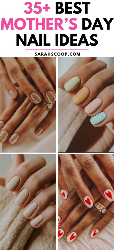 Celebrate Mother's Day in style with these 35+ creative and elegant nail design ideas. Treat your mom or yourself to a fresh manicure that expresses love, appreciation, and joy.❤️ #naildesigns #nails #mothersday Fresh Manicure, Lace Nail Art, Metallic Nail Art, Turquoise Ombre, Elegant Nail, Elegant Nail Designs, Here's The Scoop, Lace Nails, Pearl Decorations